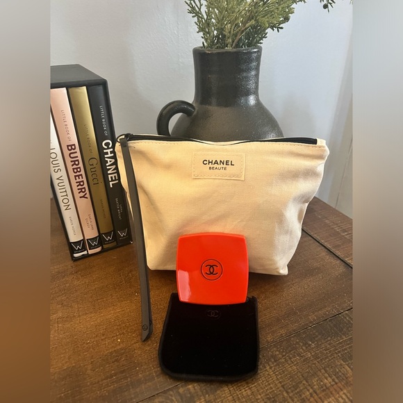 CHANEL Handbags - Chanel Cosmetic Pouch with Mirror